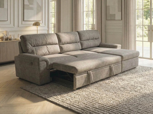 Verona dark grey fabric rhf - verona,