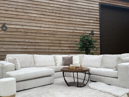Loft beige shape modular - beige,