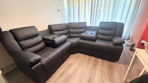 Brand new leather corner - , sofa