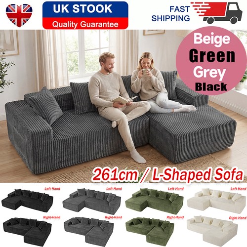 Shaped corner sofa - l-shaped, with