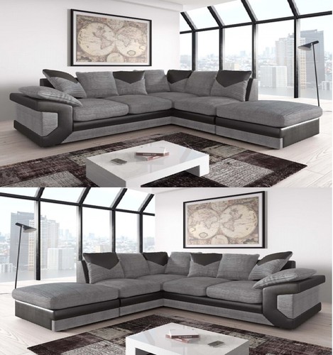 New dino fabric corner sofa - *new,