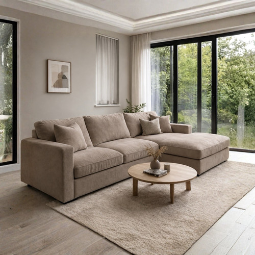 New ruby corner sofa full - new,