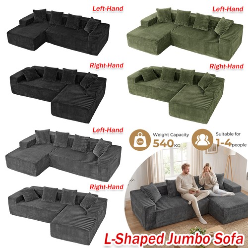 Jumbo cord modular shape - l,
