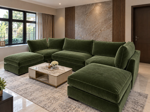 New bishop corner - new, sofa