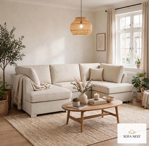Sofa nest shape corner - nest, u-shape