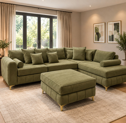 Luxury lilly chaise corner - chaise,
