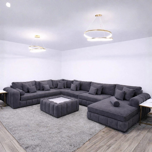 Luxury chaise end shape - , u-shape