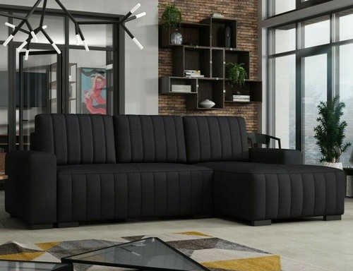 Corner sofa bed hugo - sofa, with