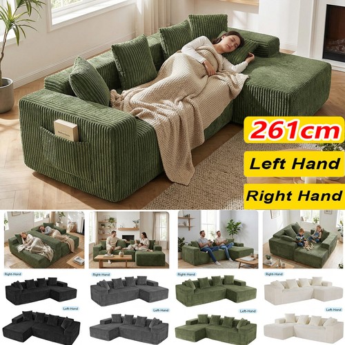 Jumbo cord shaped corner - l-shaped,