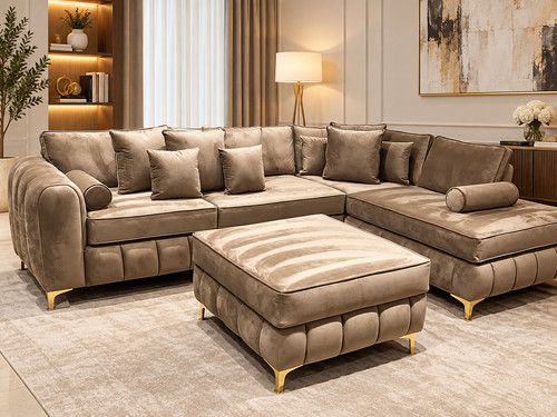 Luxury lilly chaise corner - luxury|,
