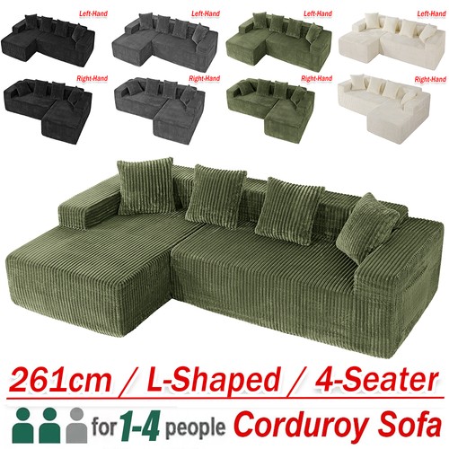 Jumbo cord shaped corner - l-shaped,